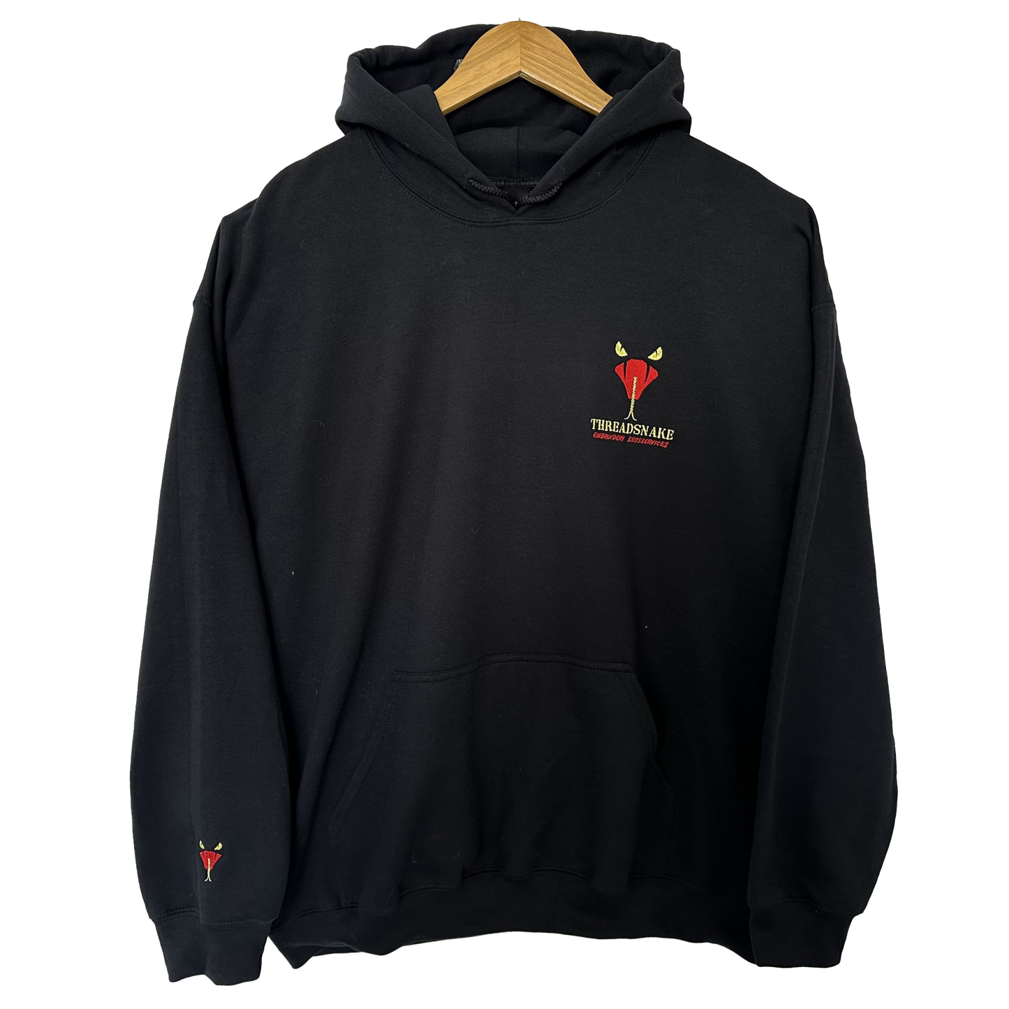 Custom Embroidered Hooded Sweatshirt